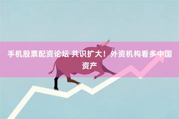 手机股票配资论坛 共识扩大！外资机构看多中国资产