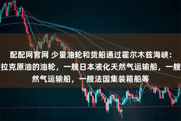 配配网官网 少量油轮和货船通过霍尔木兹海峡：包括一艘载有伊拉克原油的油轮，一艘日本液化天然气运输船，一艘法国集装箱船等
